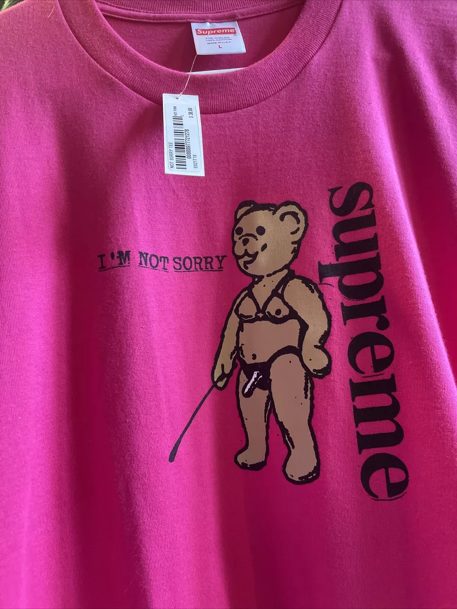 supreme teddy bear shirt