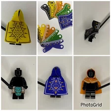 Handmade Zelda Hylian Hood and Armor  Sets for Lego Minifigures | Custom BoTW |