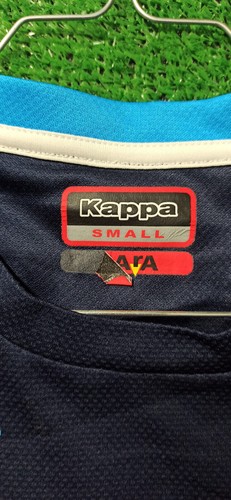 match worn felpa maglia calcio vintage Napoli Calcio Kappa 2018 training - Foto 4 di 6