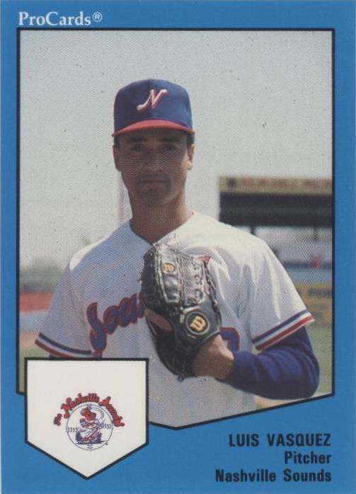1989 ProCards Minor League Team Sets - Luis Vasquez #1285 - 1 of 1