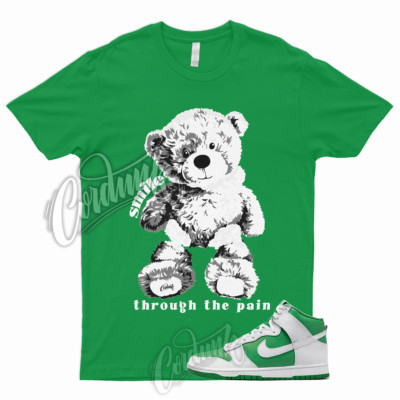 SMILE Shirt to Match Dunk High Pine Green Stadium Lucky Low Mid Gorge Atlanta 1