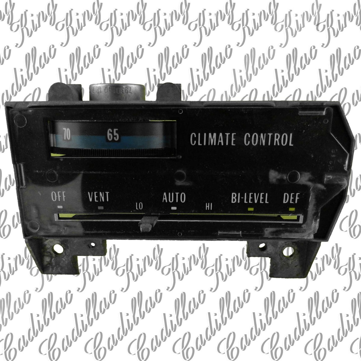 71 -73 Cadillac 1972 Climate Controle Unit Used AC Heat Controle