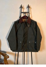 British Retro Water Resistant Oil Waxed Fabri...