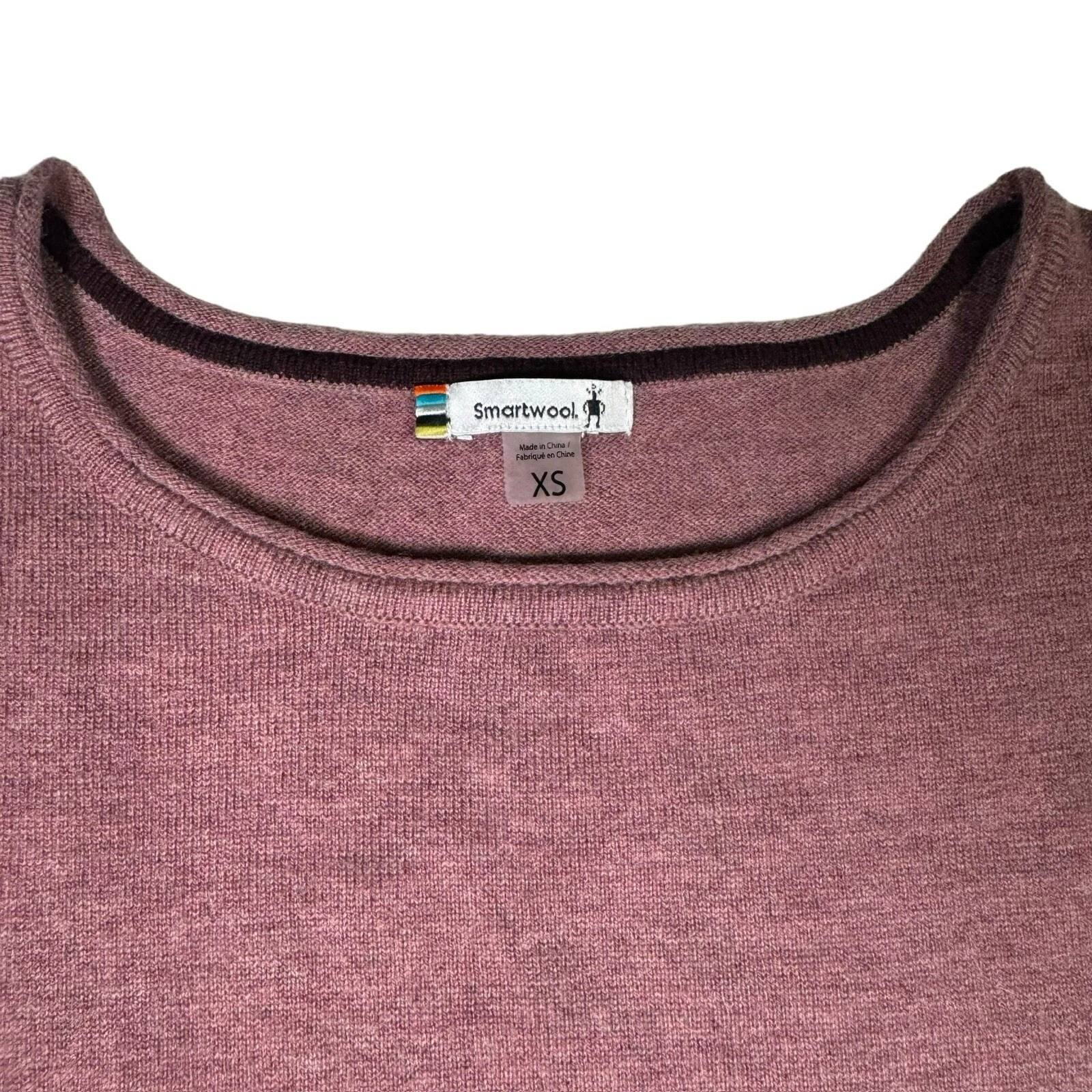 smartwool shadow pine crew colorblock sweater