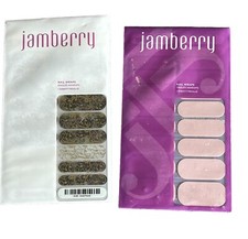 Nail Stickers Jamberry Nail Wraps Color Street 2 Full Partial 1 Opened Kit