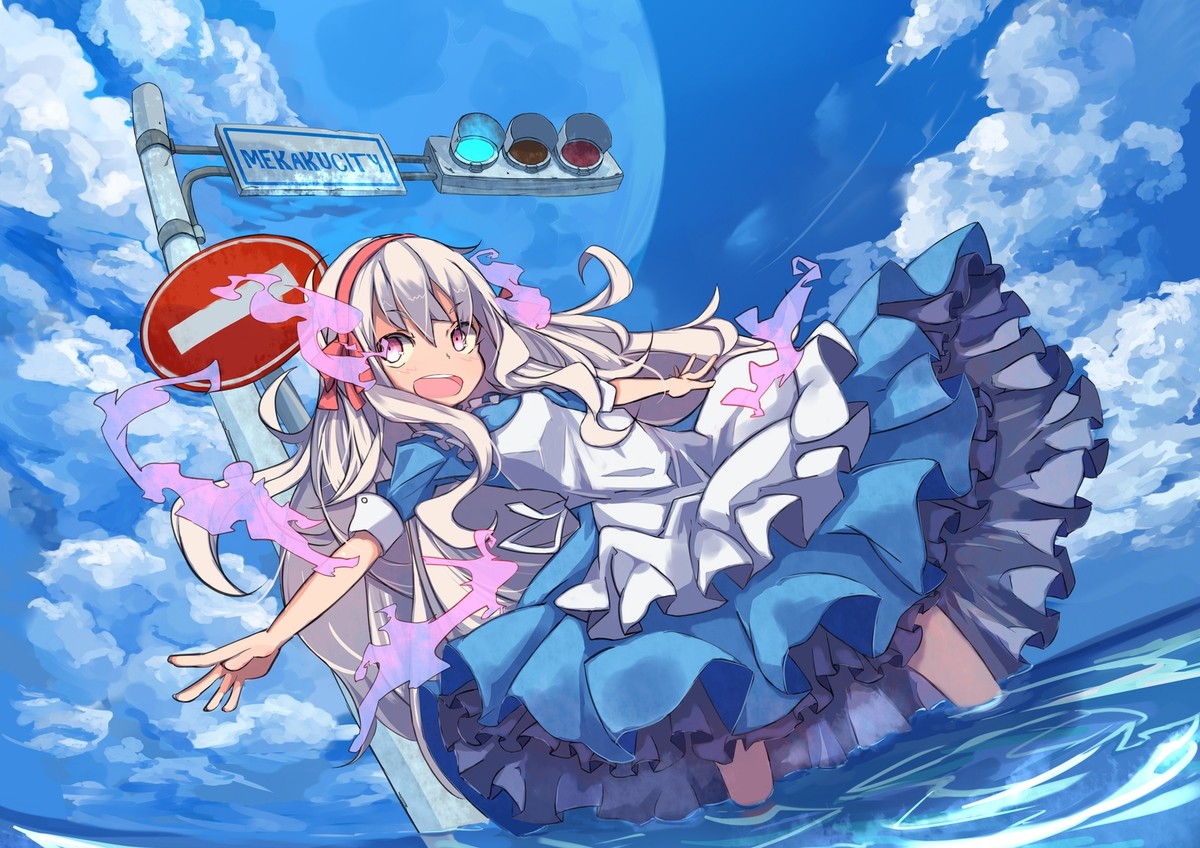 Anime kagerou project kozakura mary girls dress traffic Playmat