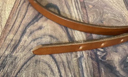 Western Braun Leder Ersatz Hals Riegel Neu Tack - Bild 8 von 8