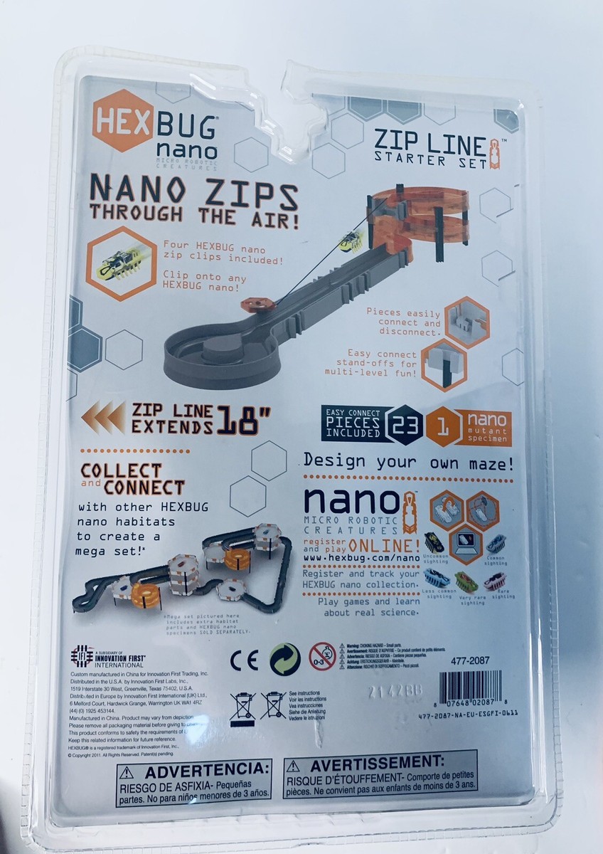 HexBug Nano Robot Toy Zip Line Starter Set BRAND NEW | eBay