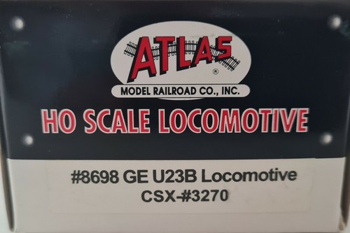Atlas HO GE U23B Locomotive CSX #3270 - Picture 5 of 5
