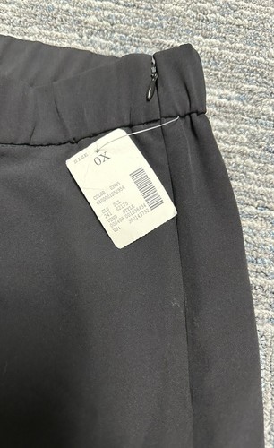 Pantalones de vestir Catherines Black Label para mujer 0X 14/16 negros cómodos cintura cremallera lateral - Imagen 2 de 7