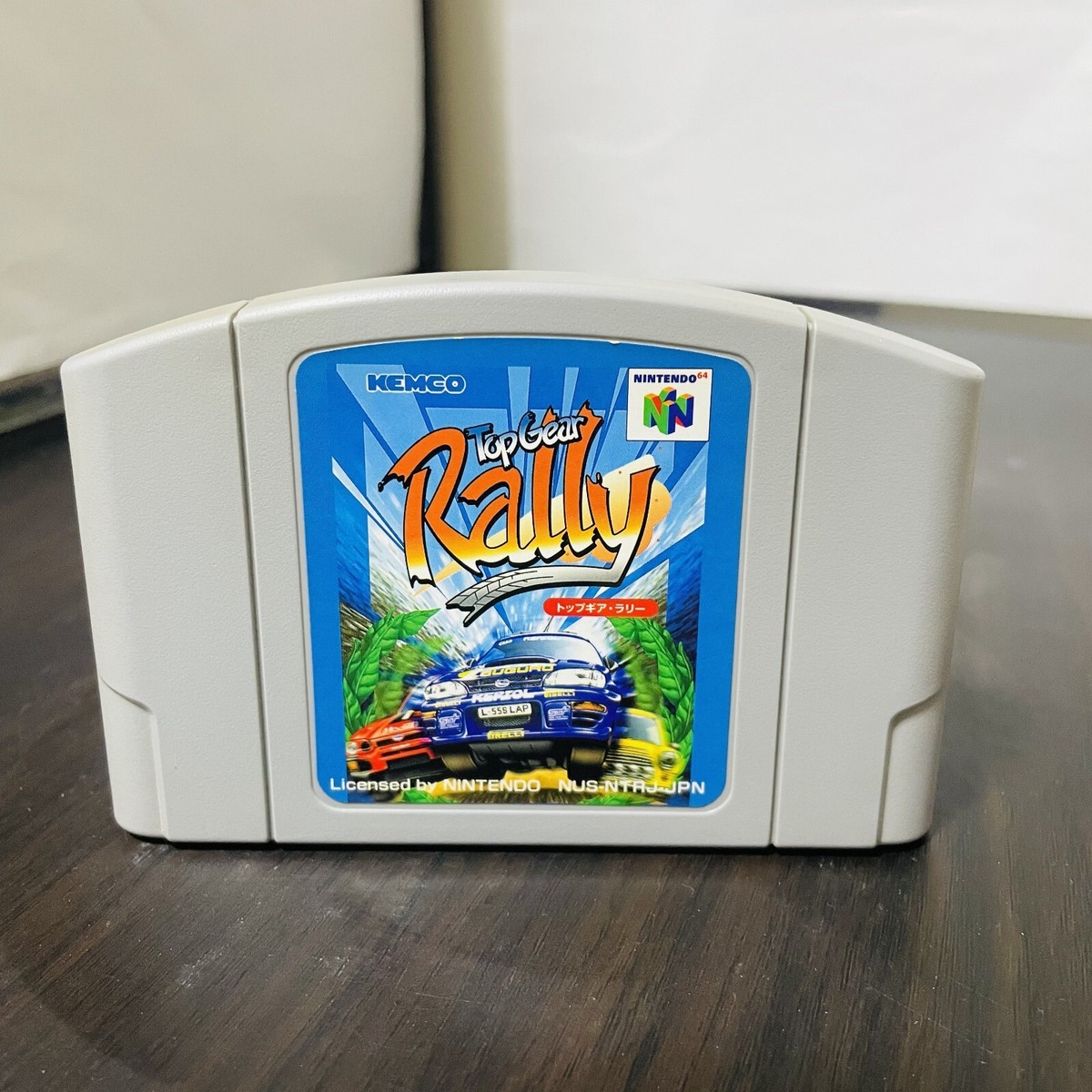 N64 Top Gear Rally 2 Box. Nintendo 64 JAPAN Game Nintendo