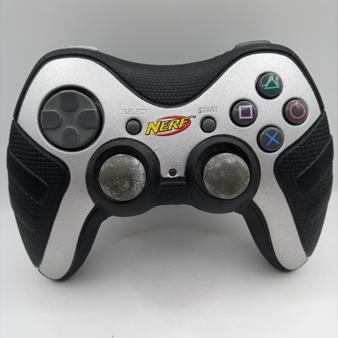 Playstation 2 Nerf Controller - Silver - Untested - No Dongle | eBay