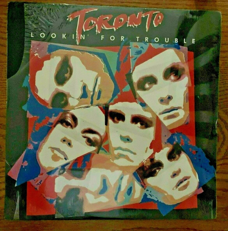 Toronto,"Looking for Trouble" Vintage Vinyl LP, A & M 1980