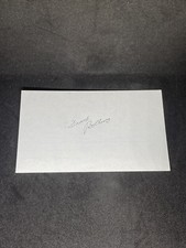 Frank Bolling 1954-66 Tigers Braves Star Auto Autographed Signed MLB Index Card