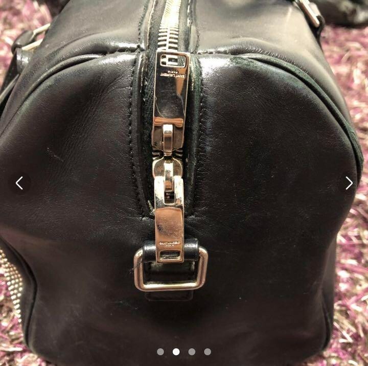 Borsa a tracolla borsone Yves Saint Laurent Donna Colore Nero Usata Giappone senza scatola FS