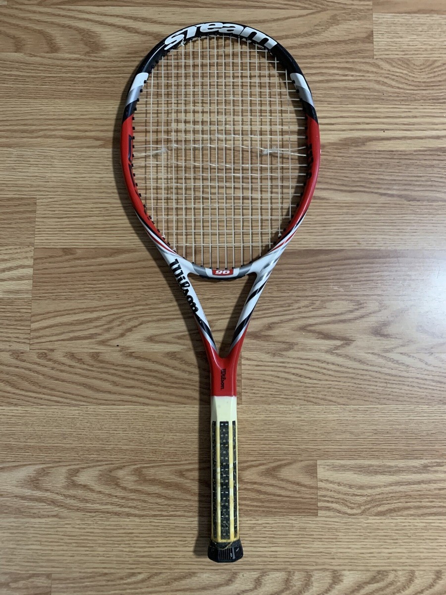 🎾WILSON STEAM 96 BLX AMPLIFEEL TENNIS RACQUET, VGC, 96sq