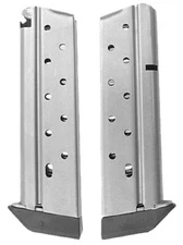 Chip McCormick 1911 Gov/Com XP-38 Magazine 10 Round .38 Super Mag Stainless-131