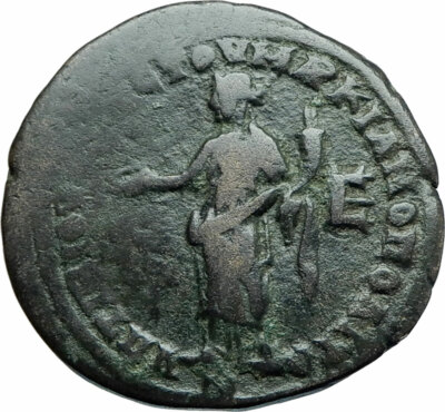 SEVERUS ALEXANDER JULIA MAMAEA Ancient Marcianopolis Roman Coin HOMONOIA i78943