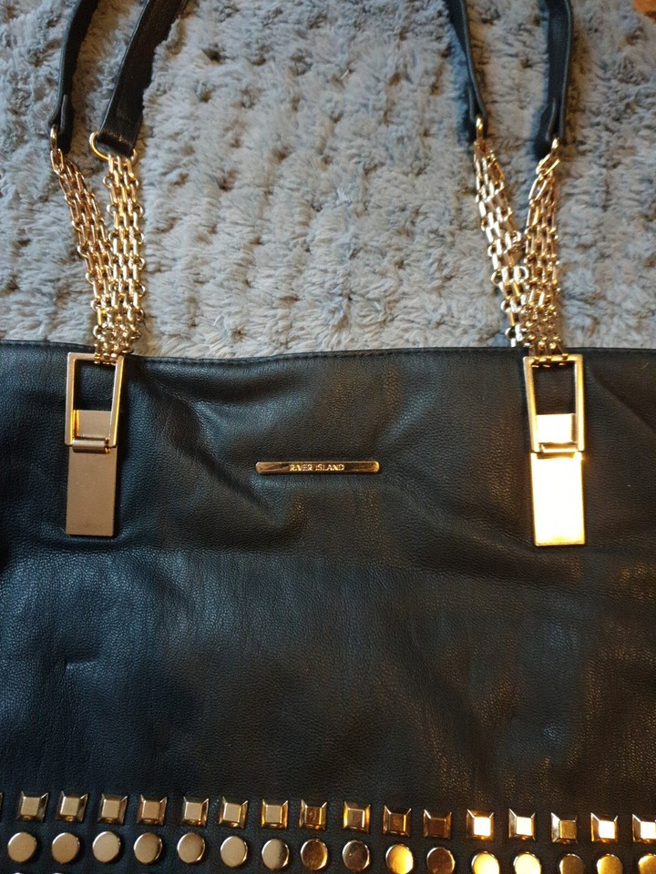 Riverisland Black Shoulder Bag eBay