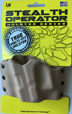 Phalanx Defense Systems Stealth Operator Holster, Left Hnd OWB Coyote (60081)