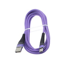 Purple 10ft USB Cable Type-C Charger Cord Power Wire for Cell Phones