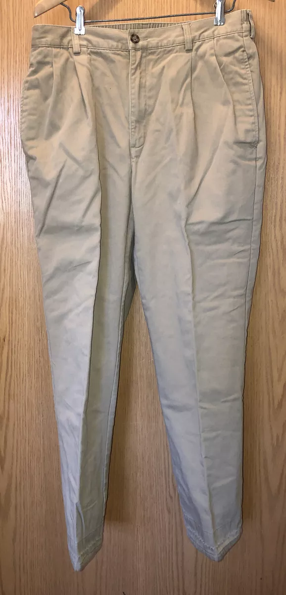 Ll bean hotsell flannel lined khakis