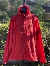Polo Ralph Lauren Red Nylon Hooded Windbreaker Jacket 2XB for Men