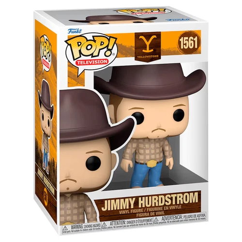 Yellowstone Funko Pop! #1560 Jimmy Hurdstrom Vinyl Figure - New