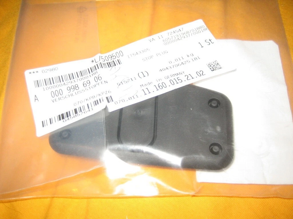 MERCEDES VERSCHLUSSSTOPFEN A0009986906 | eBay