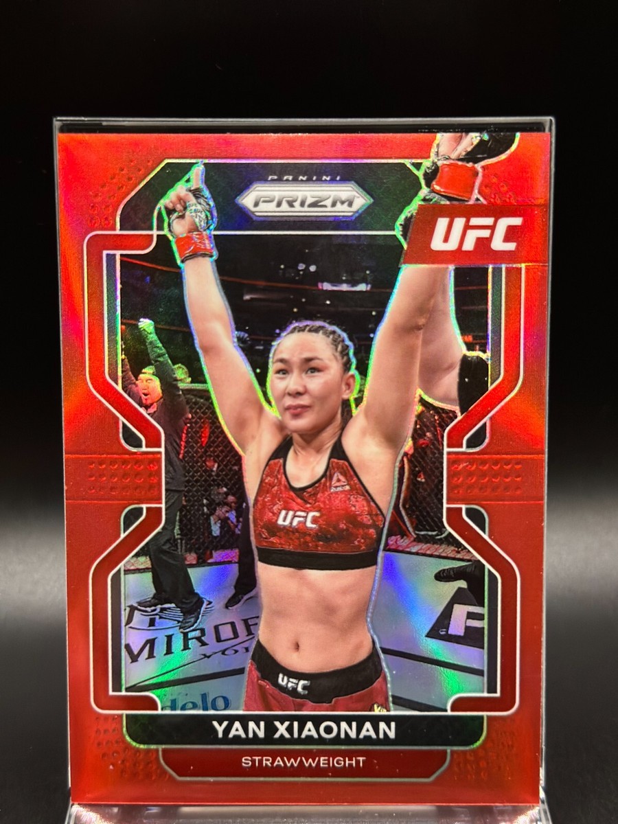 2022 Panini Prizm UFC Yan Xiaonan Red Prizm - #194 095/299 | eBay