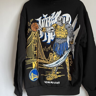 Warren Lotas x NBA “The Golden State” Warriors Hoodie - Medium | eBay