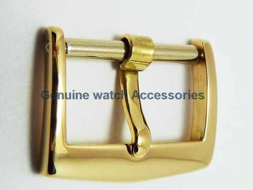 PATEK PHILIPPE 18K 18ct 18kt, 750 YELLOW GOLD (14mm) Tang PIN Buckle Clasp CLEAN - Picture 3 of 21