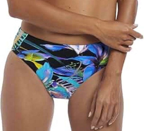 Fantasie Paradise Bay UK 38E Wired Full Cup Unpadded Bikini & XL Mid Rise Bottom - Picture 10 of 11