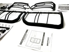 Land Rover LR3 05-09 Front and Rear Light Lamp Guard Set VUB501380 VUB501200 New