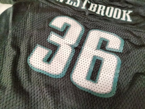 Philadelphia Eagles Brian Westbrook Kids 3T Reebok Football Jersey - Picture 11 of 12