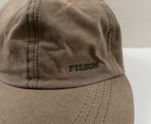 Vintage CC Filson Hat Adult Brown Long Bill Ear Flaps Adult Outdoors Casual - Picture 3 of 11