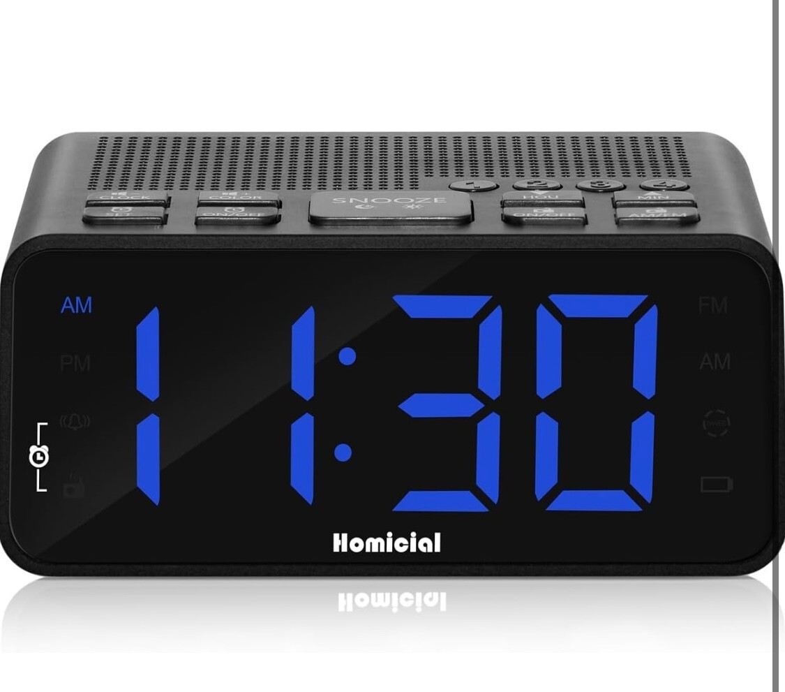 Digital alarm clock #1129