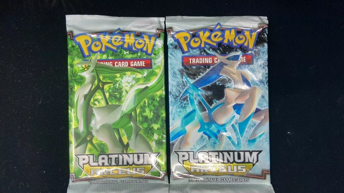 Pokemon Platinum Arceus Poster Pack Box