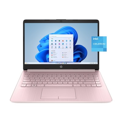 HP Stream 14 Inch Windows Laptop Intel Processor N4120 4GB RAM 64GB Emmc Pink