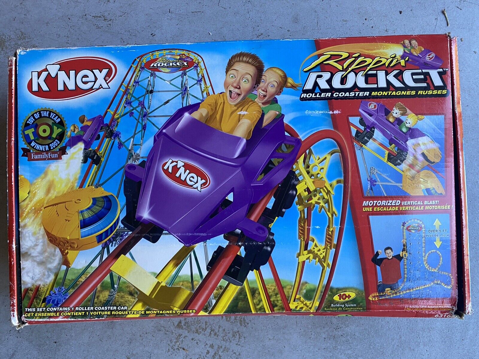 K'NEX 63166 Rippin' Rocket Roller Coaster as Is for sale online | eBay