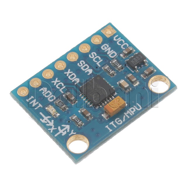 GY-521 MPU6050 3-Axis Acceleration Gyroscope 6DOF Module (Blue) 473285 2017 â $4.64