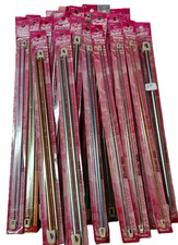 Susan Bates Silvalume 14" Single Point Knitting Needles