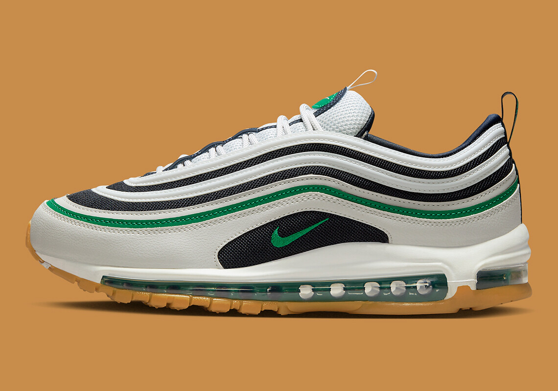Nike Air Max 97 Photon Dust Malachite Green Obsidian Gum Nike Air Max 97 Photon Dust Malachite Green Obsidian Gum