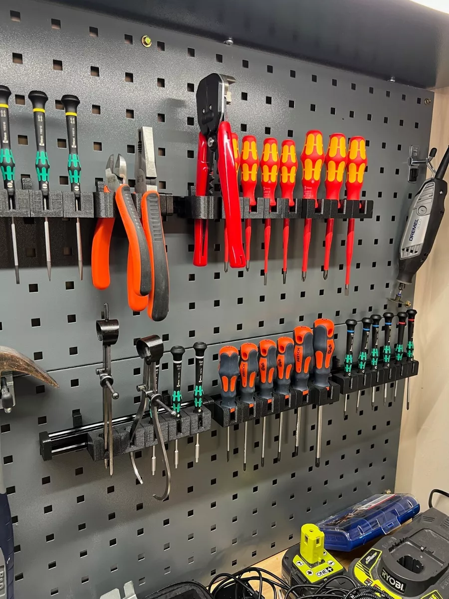 Modular Driver Tool Holder Organiser for Van Workshop Wera Bott Perfo SKADIS