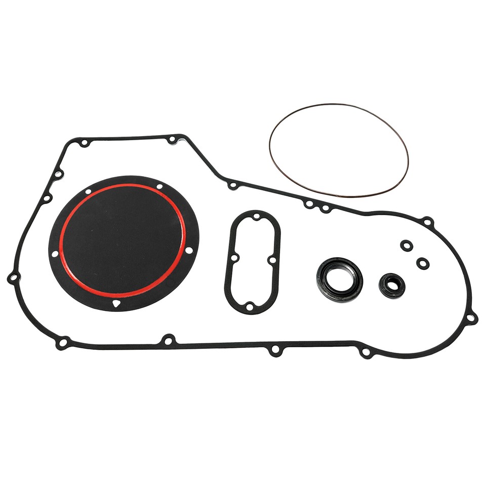 Primary Gasket & Seal Kit For Harley Softail Dyna 2006-2017 - Includes Derby Cover Gasket & Seals