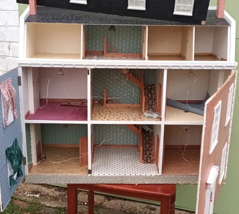 large Vintage Dolls House eBay