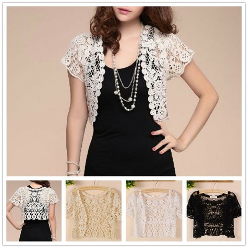 Women Fashion Summer Short Sleeve Shrug 