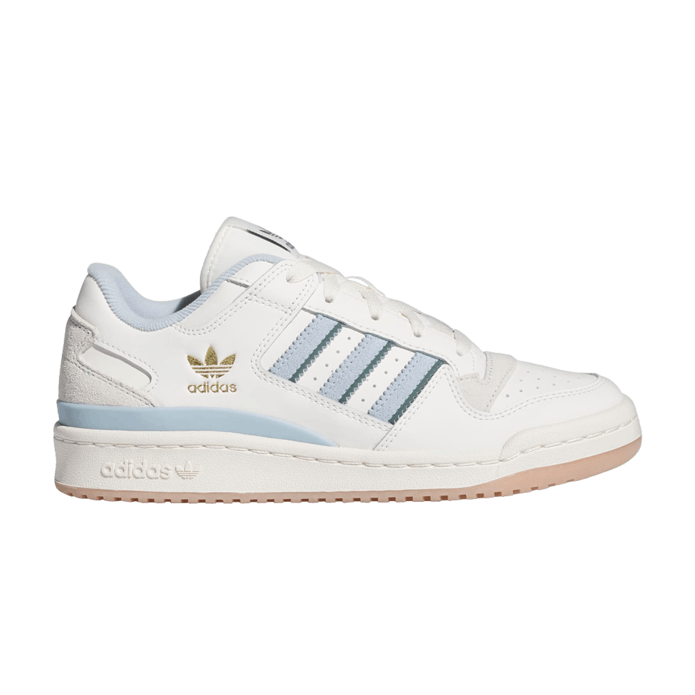 adidas Forum Low ホワイト/ブルー 26,5cm adidas Forum Low CL 