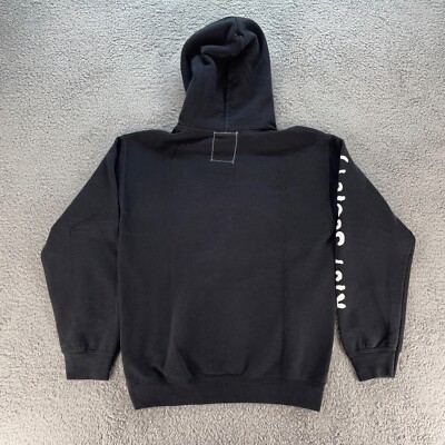 Riot Society Hoodie Sweatshirt Mens Small Black Broken Heart Drip