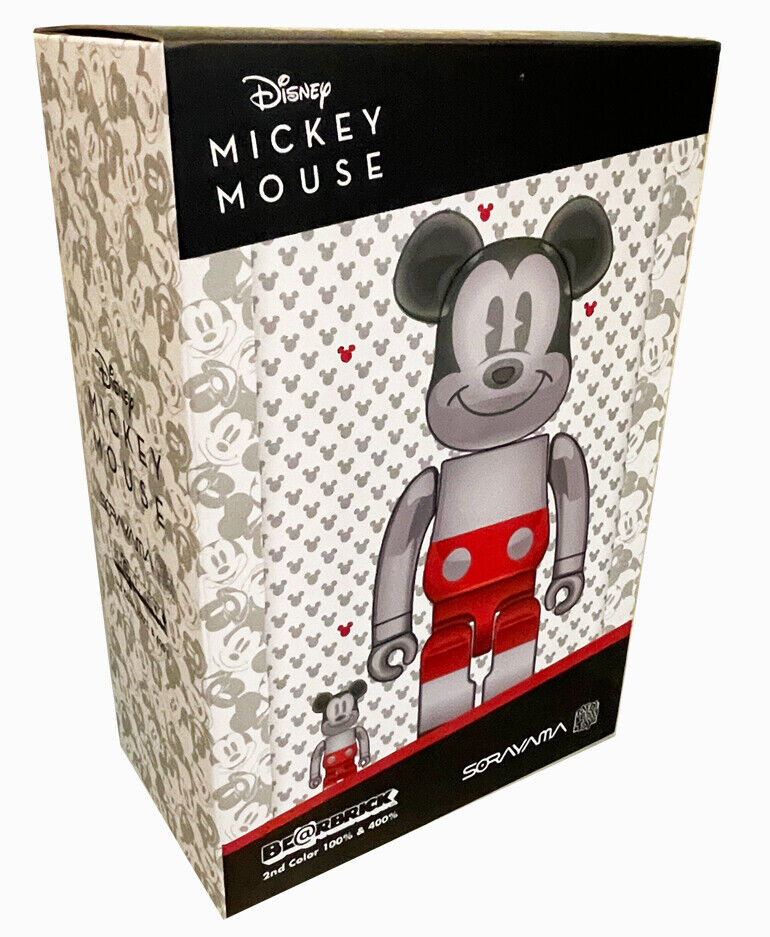 Medicom BE@RBRICK Hajime Sorayama Future Mickey DCON EX 100 Medicom BE@RBRICK Hajime Sorayama Future Mickey DCON EX 100